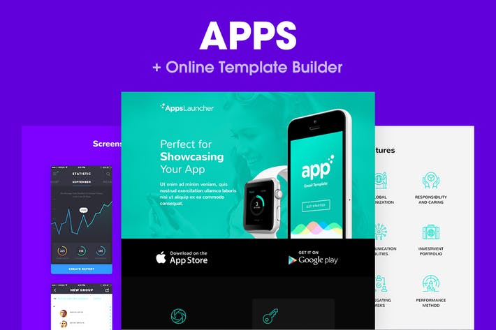 Apps - Responsive Email Template