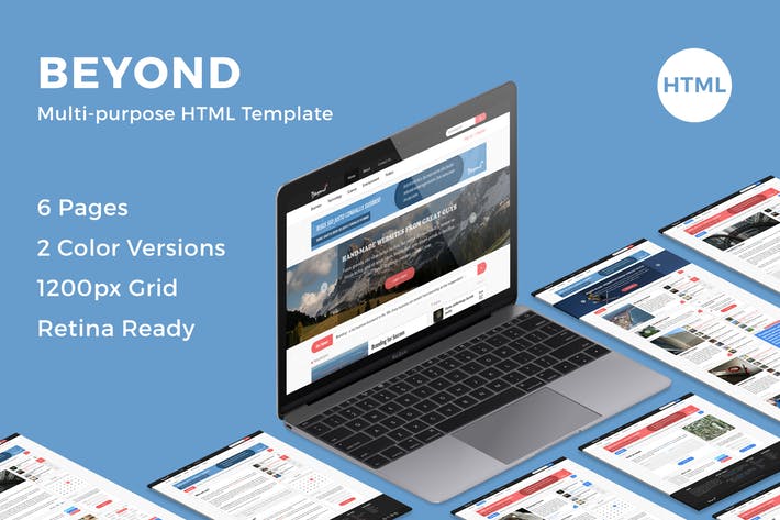 Beyond - Multi-purpose HTML Template