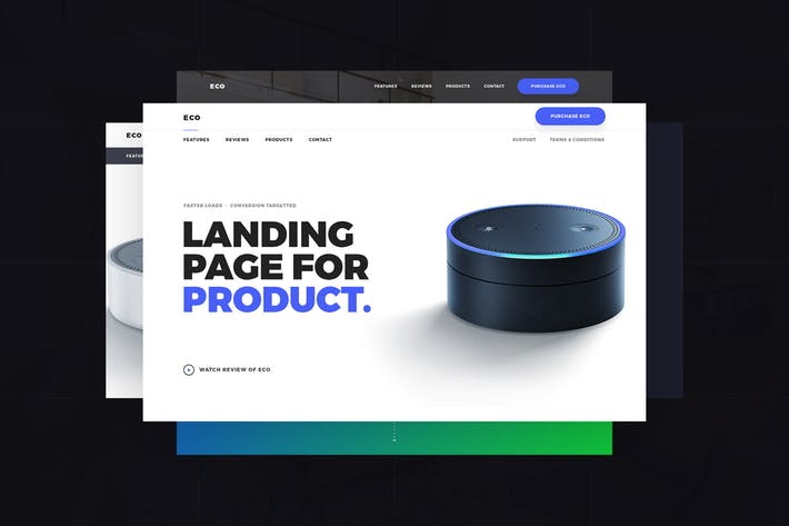 Eco - Product Landing Page