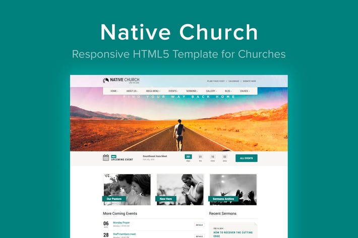 Native Church - HTML5 Template for Churches