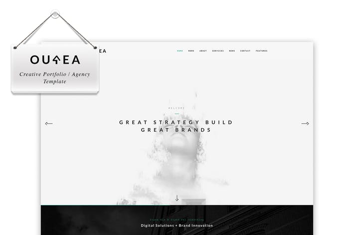 Ourea - Creative Portfolio / Agency Template
