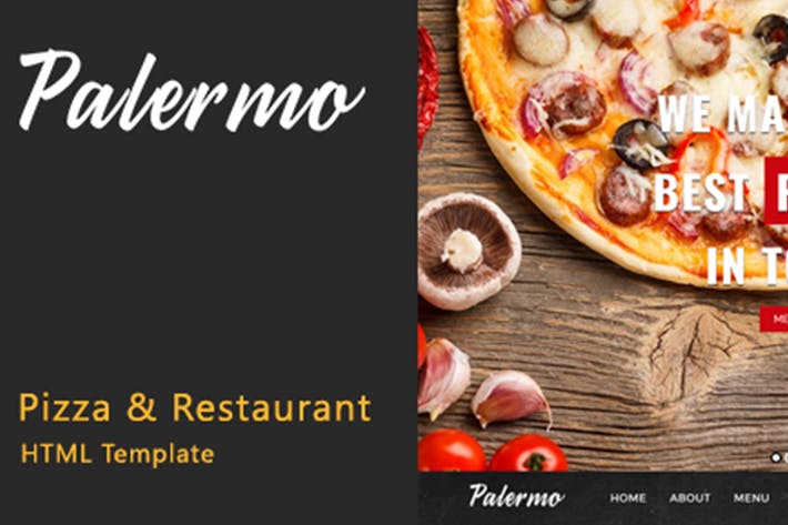 Palermo - Pizza & Restaurant HTML Template