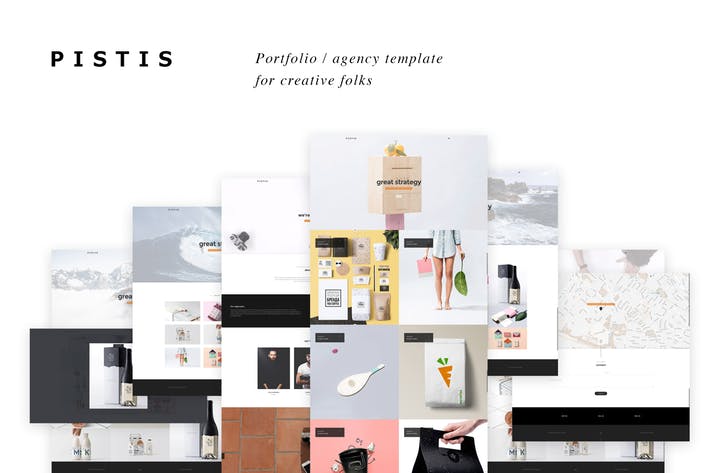 Pistis - Creative Portfolio / Agency HTML Template