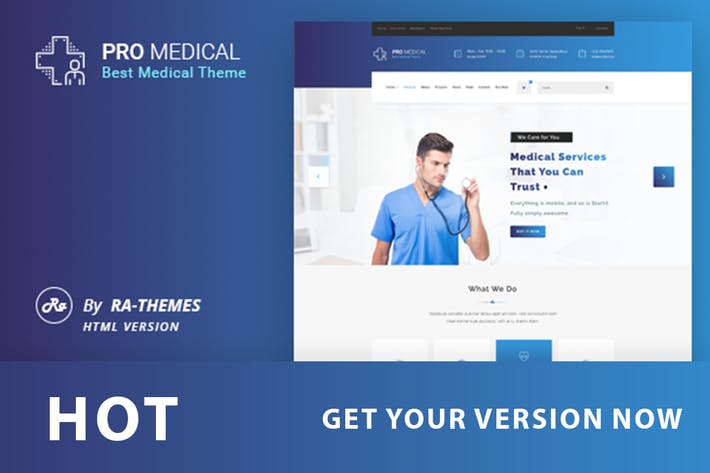 ProMedical - Health And Medical HTML Template