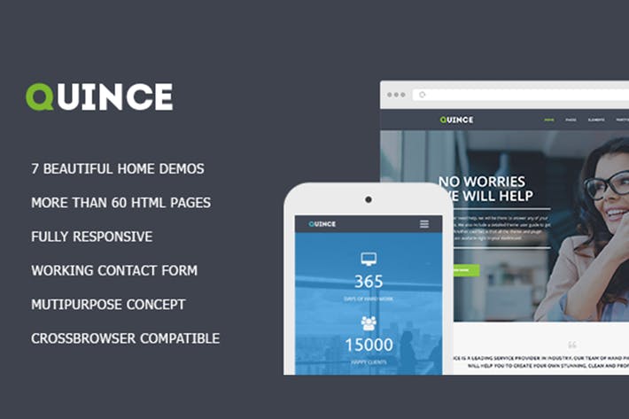 Quince - Modern HTML Business Template