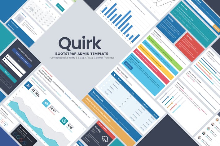 Quirk Bootstrap Admin Template