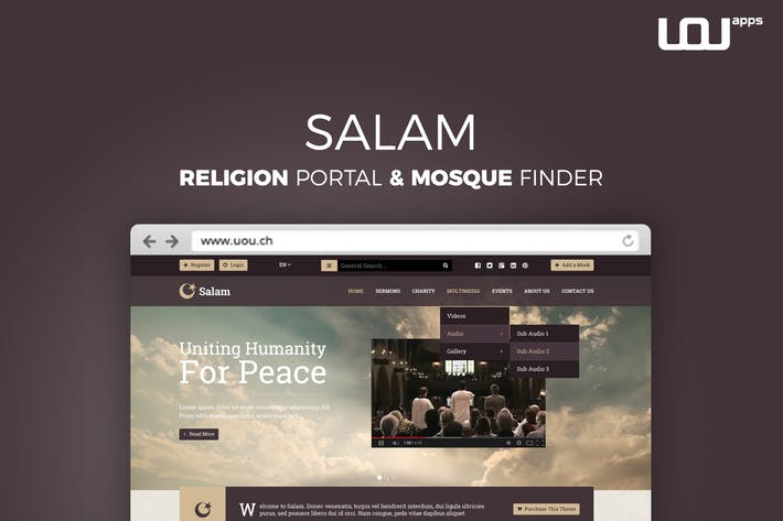 Salam - Religion Portal & Mosque Finder