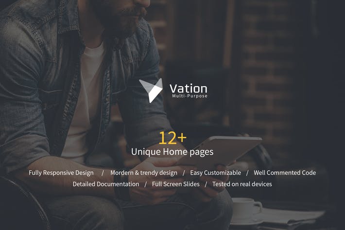 Vation | Responsive Multi-Purpose HTML5 Template