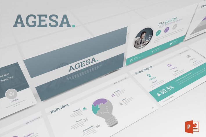 Agesa Powerpoint Template