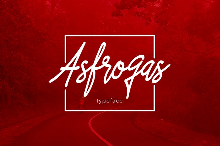 Asfrogas Typeface