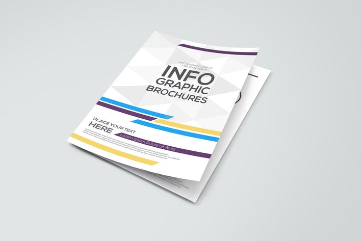 Business infographics elements for Brochures