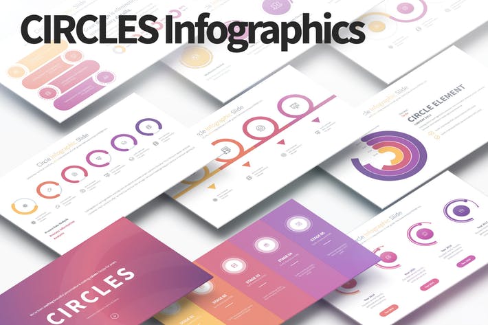 CIRCLES - PowerPoint Infographics Slides