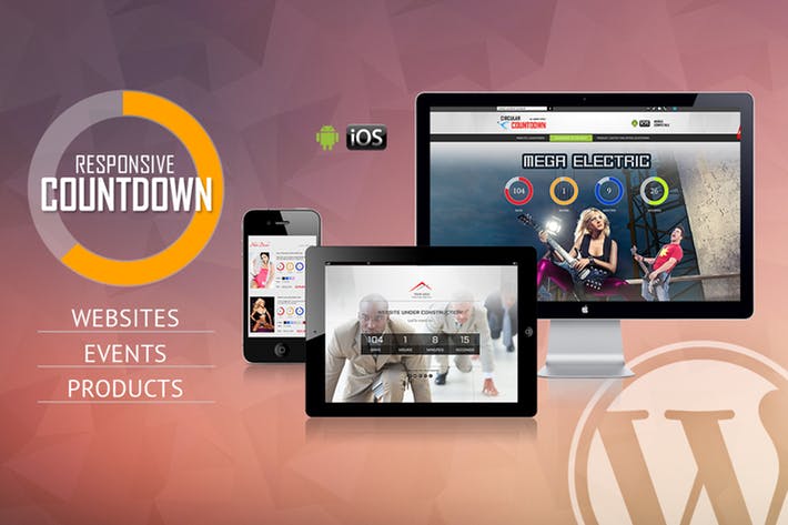 CountDown Pro WP Plugin - WebSites/Products/Offers