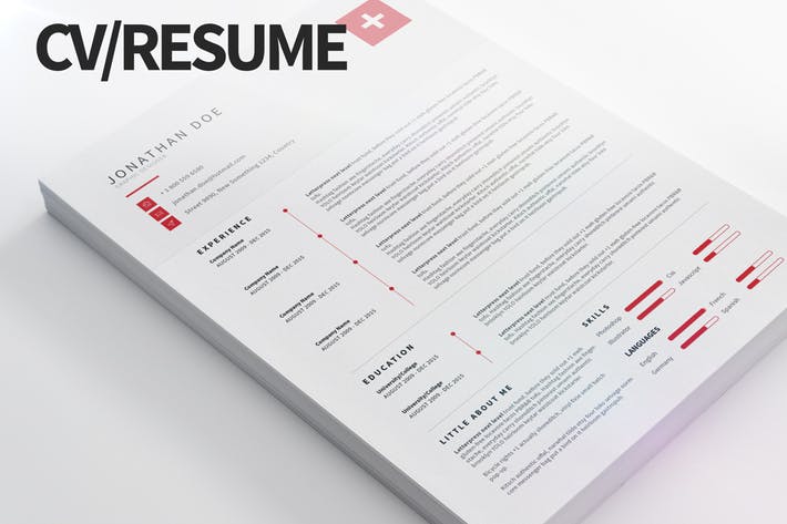 CV/Resume - Clean and modern - Kho mẫu CV&Resume