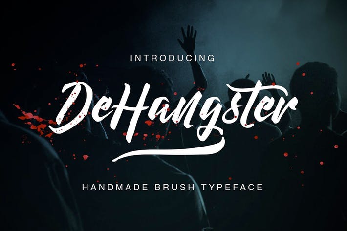 DeHangster Typeface