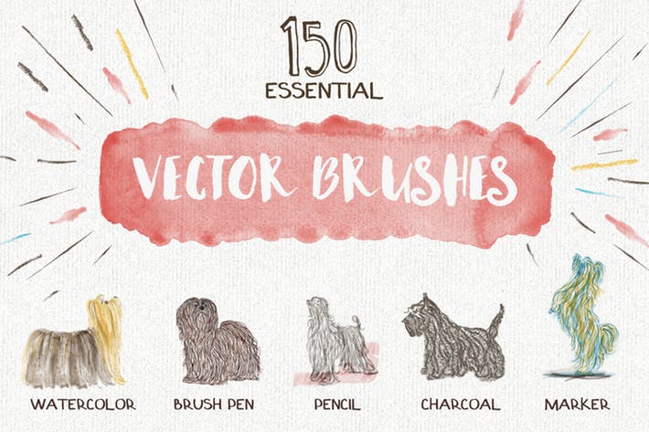 Essential Vector Brushes Collection