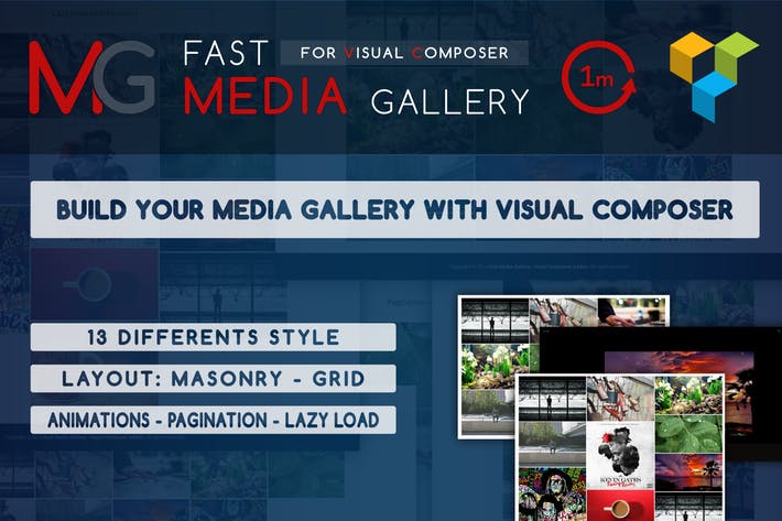Fast Media Gallery For Visual Composer - WP Plugin