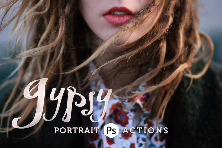 Gypsy Portrait Photoshop Actions