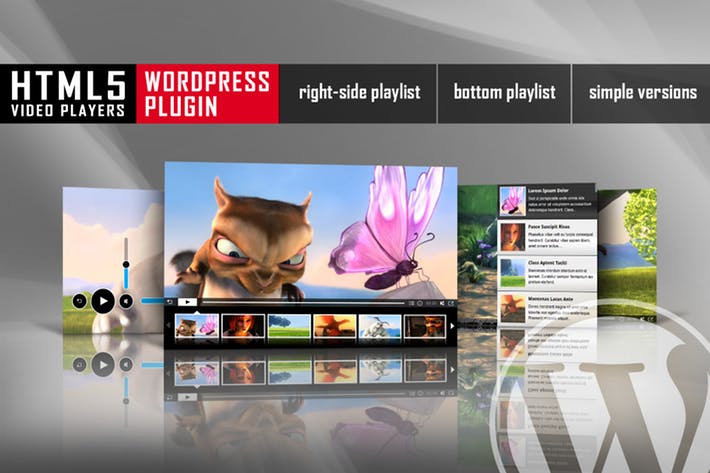 HTML5 Video Player With Playlist WordPress Plugin