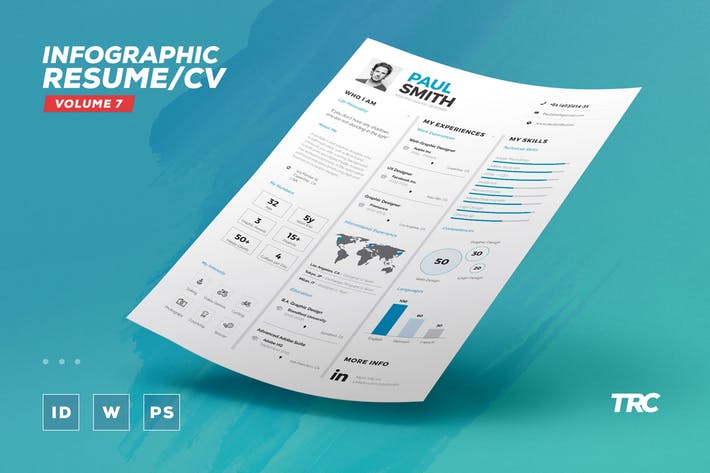 Infographic Resume/Cv Volume 7 - Kho mẫu CV&Resume