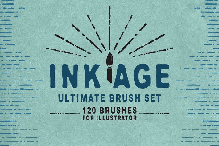 Ink Age Brushes for Adobe Illustrator