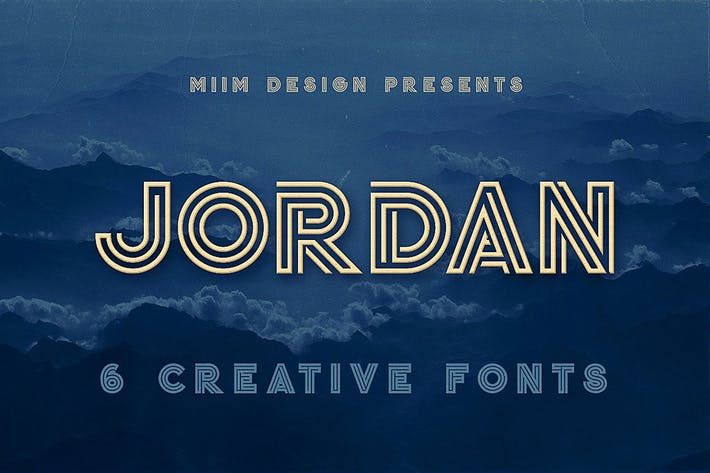 Jordan - Display Font