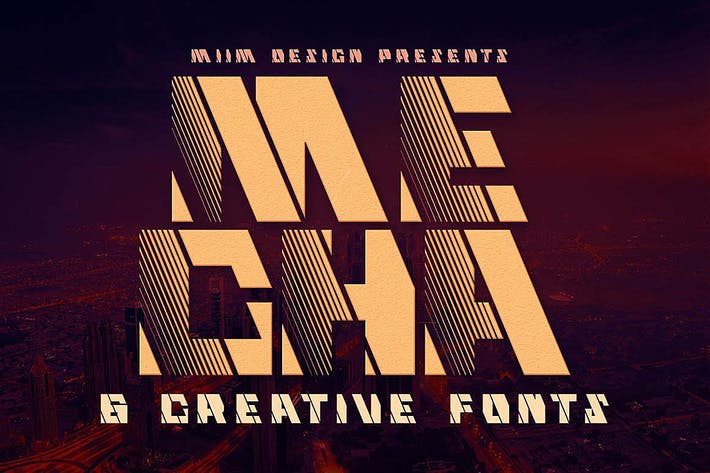 Mecha - Display Font
