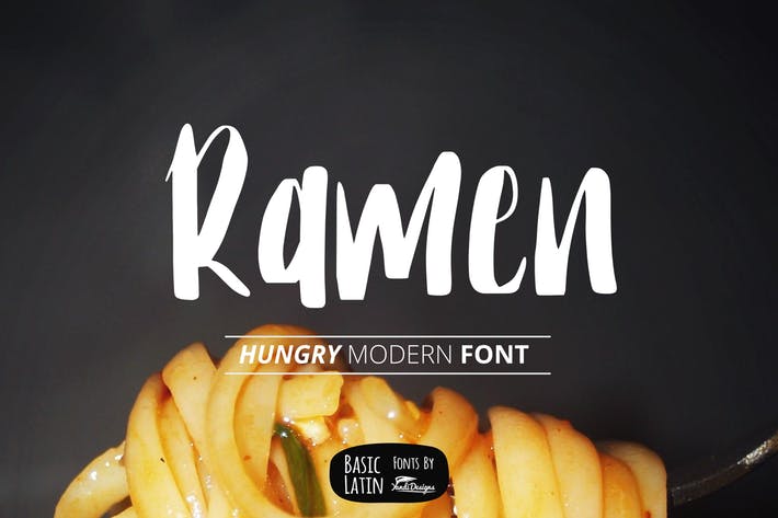 Ramen Modern Font