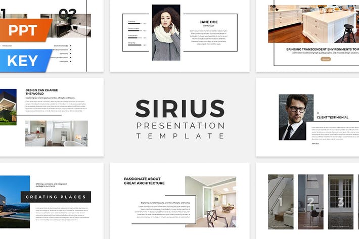 Sirius - Presentation Template