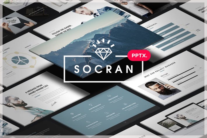 Socran - Powerpoint Template