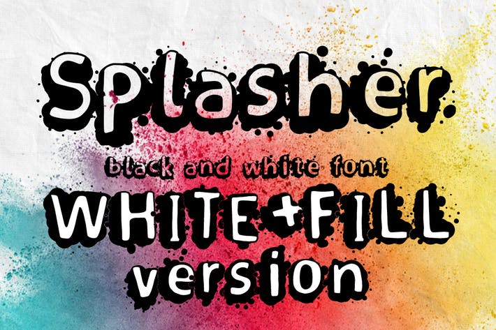 Splasher + WhiteFill version