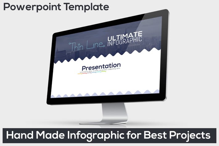 Ultimate Thin Line Powerpoint Infographic